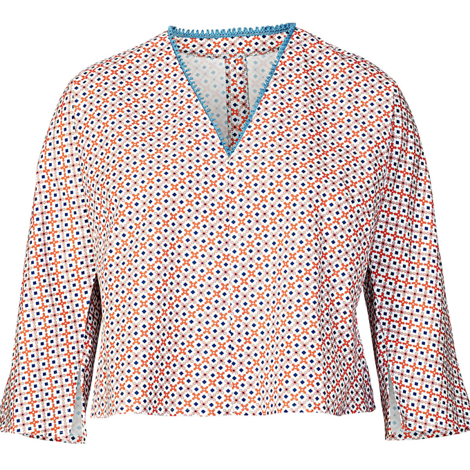 Naaipatroon blouse, Burda 5776 Nl/Dui/En/Fr
