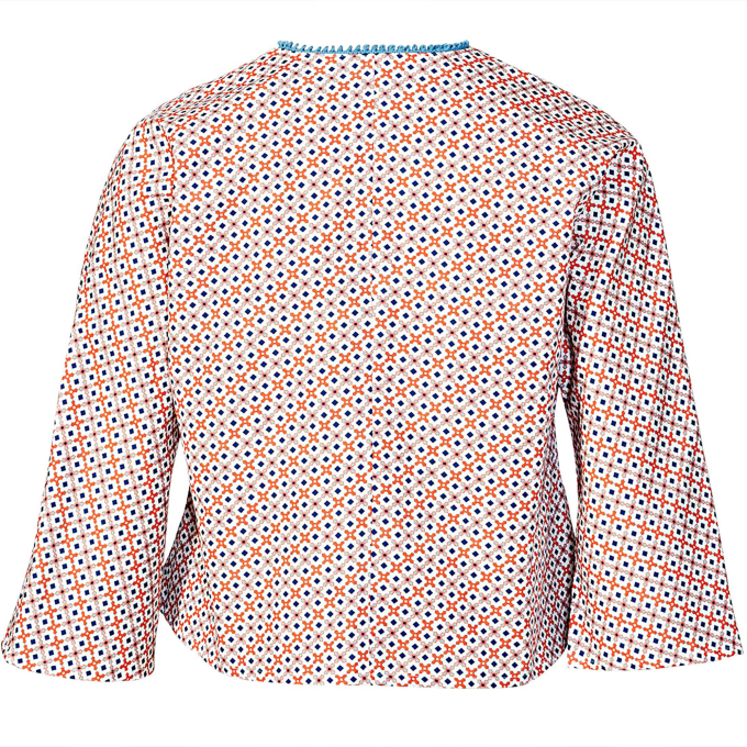 Naaipatroon blouse, Burda 5776 Nl/Dui/En/Fr