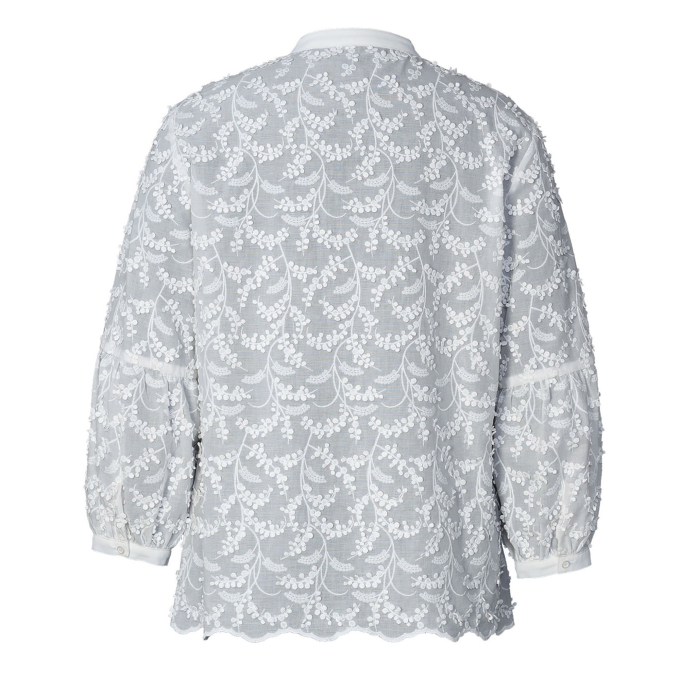 Naaipatroon blouse, Burda 5839, Nl/Dui/En/Fr
