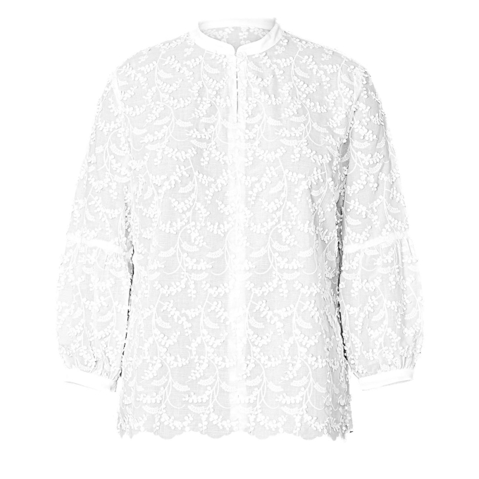 Naaipatroon blouse, Burda 5839, Nl/Dui/En/Fr