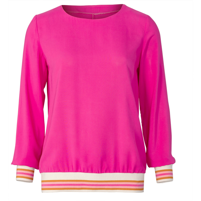 Naaipatroon blouse, Burda 5849 Nl/Dui/En/Fr