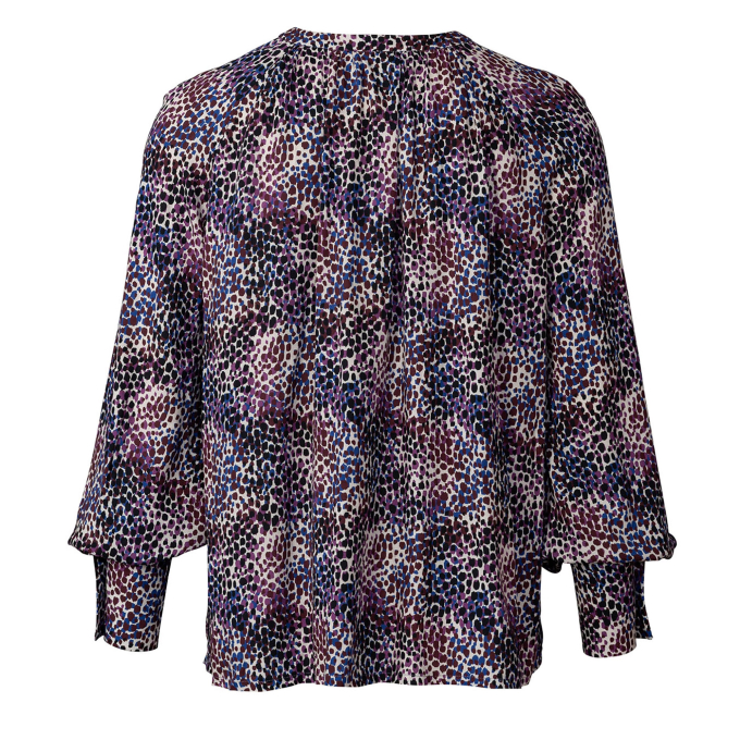 Naaipatroon blouse, Burda 5862, Nl/Dui/En/Fr