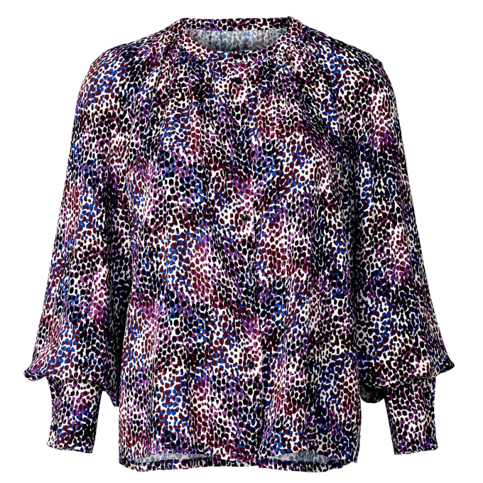 Naaipatroon blouse, Burda 5862, Nl/Dui/En/Fr