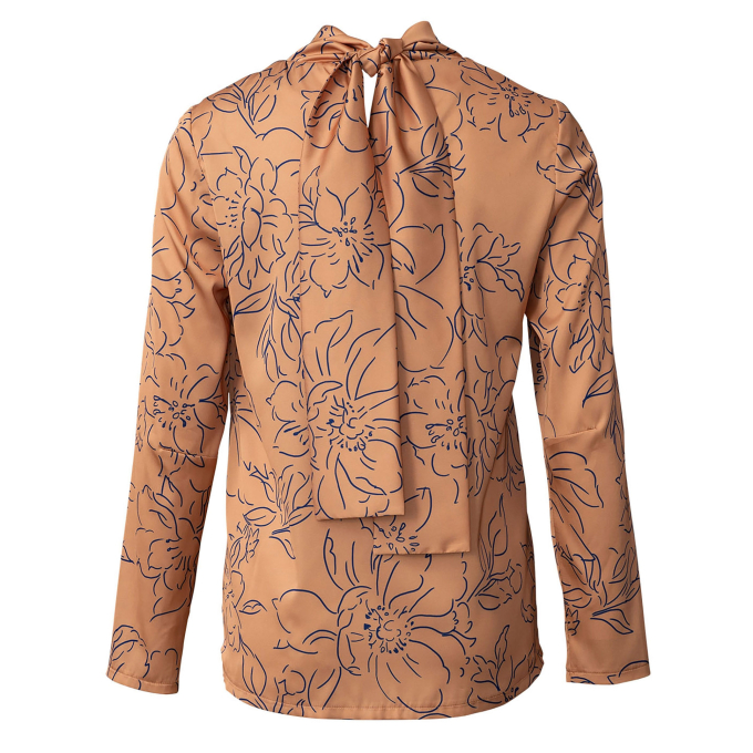 Naaipatroon blouse, Burda 5878, Nl/Dui/En/Fr