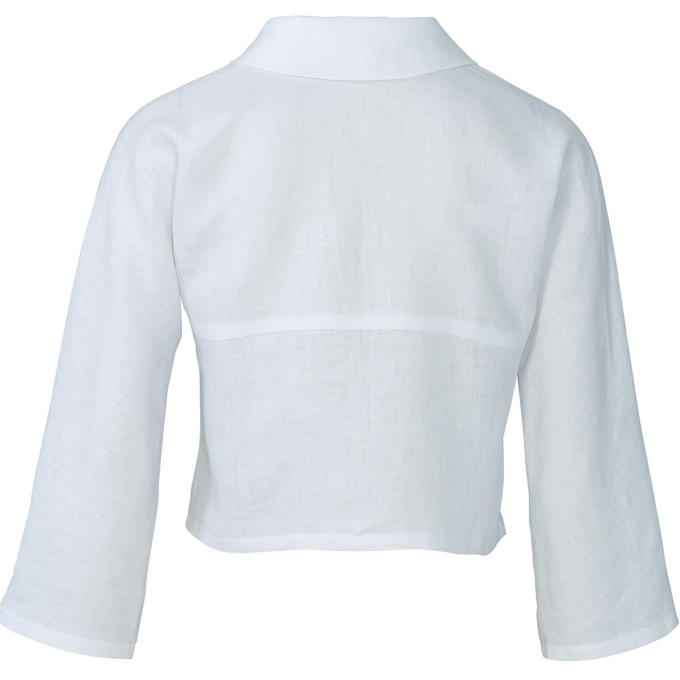 Naaipatroon blouse , Burda 5887, Dui/En/Fr