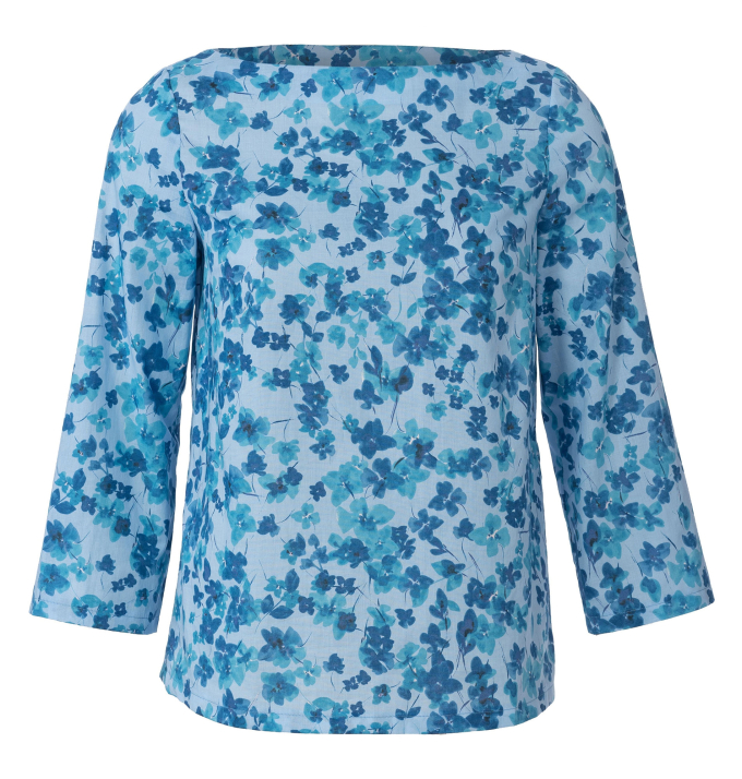 Naaipatroon Blouse, Burda 5961, Dui/En/Fr