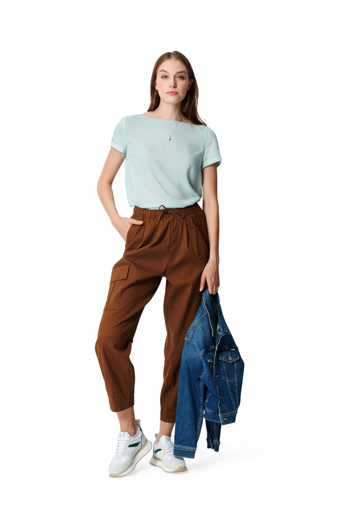 Naaipatroon Blouse, Burda 5961, Dui/En/Fr