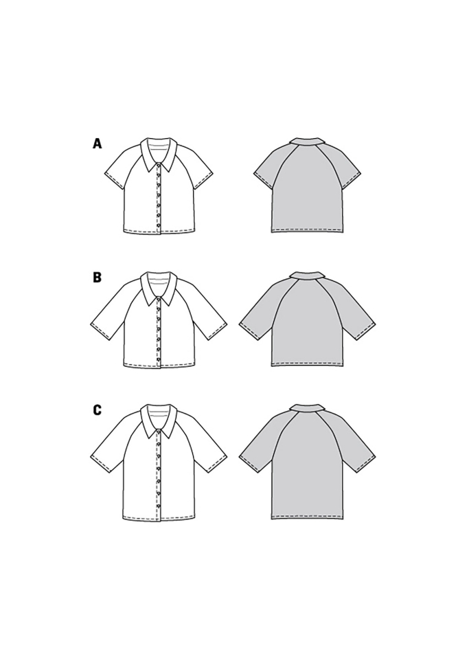 Pattern blouse, Burda 5997
