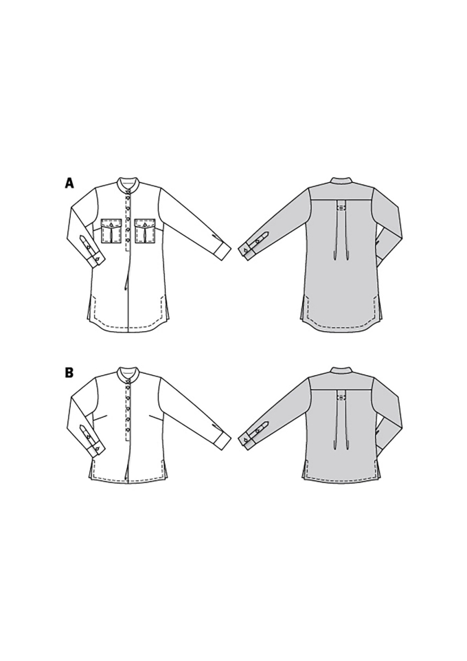 Pattern blouse, Burda 6001
