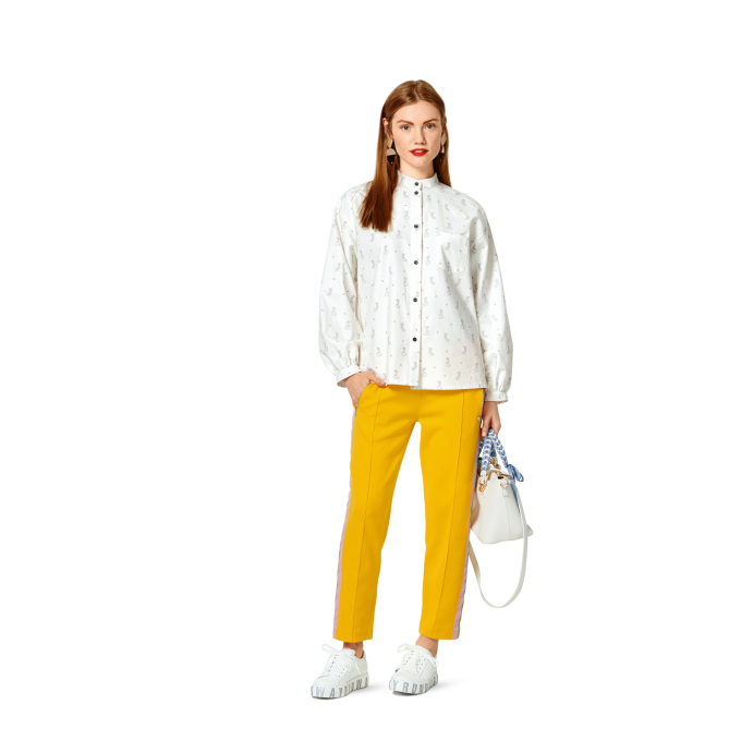 Naaipatroon blouse, Burda 6263, Dui/En/Fr