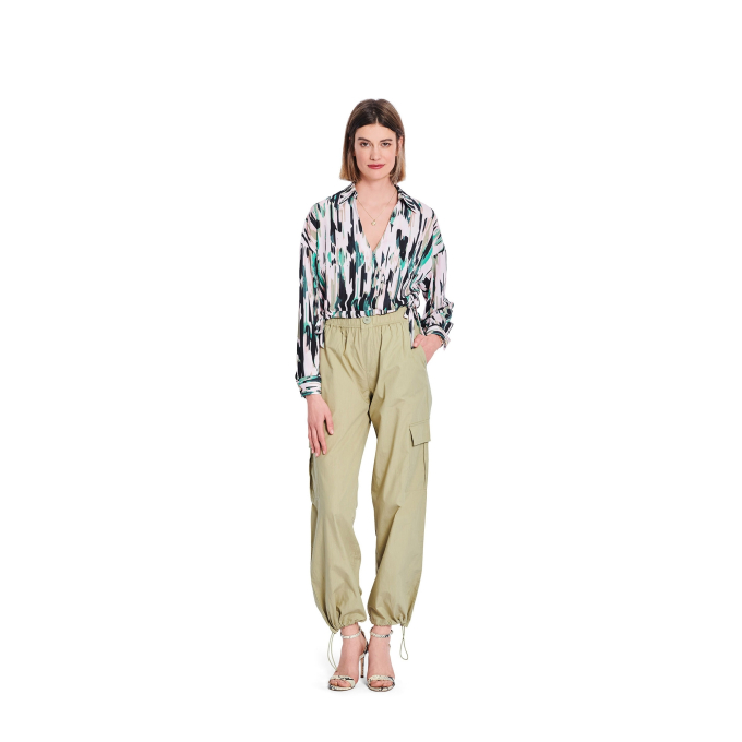 Naaipatroon Blouse Dames, Burda 5745, Nl/Dui/En/Fr