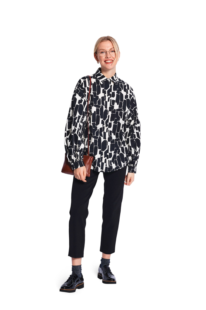 Naaipatroon Blouse Dames Burda 5775, NL/DE/GB/FR