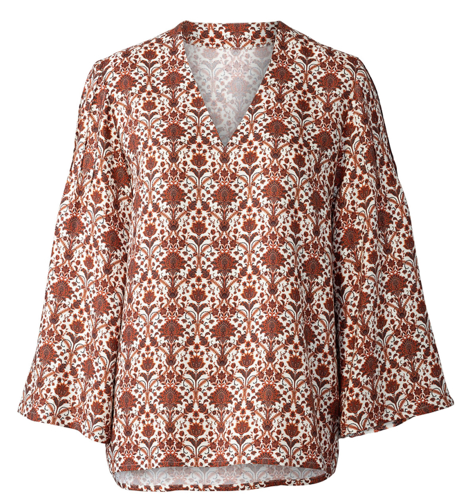 Naaipatroon Blouse Dames Burda 5785, NL/DE/GB/FR