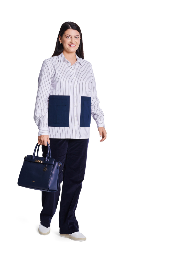 Naaipatroon Blouse Dames Burda 5800, Nl/Dui/En/Fr