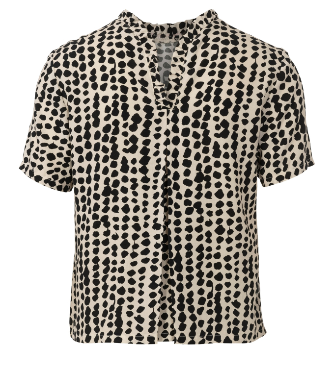 Pattern blouse en jurk, Burda 6039
