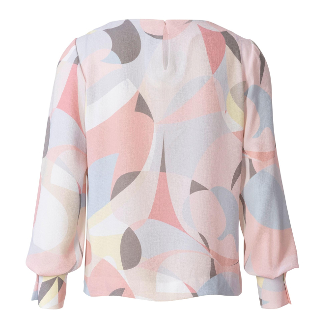 Pattern blouse en jurk, Burda 6077