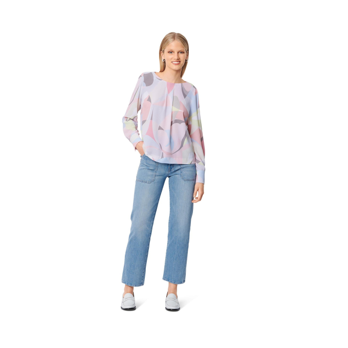Pattern blouse en jurk, Burda 6077