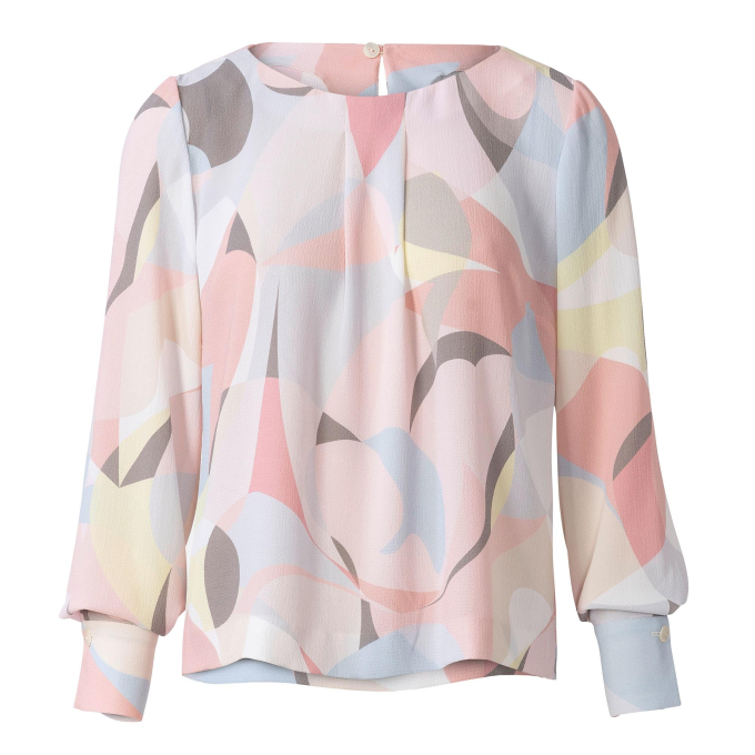 Pattern blouse en jurk, Burda 6077