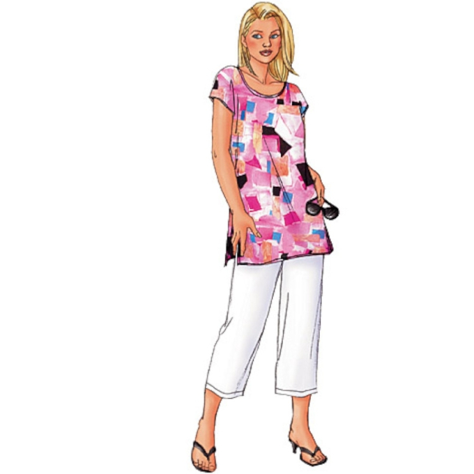 Naaipatroon Butterick 3039 combinatie, maat 48- 52, Dui/En