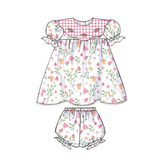 Patron Butterick 4110 combination bébé, one size, en allemand
