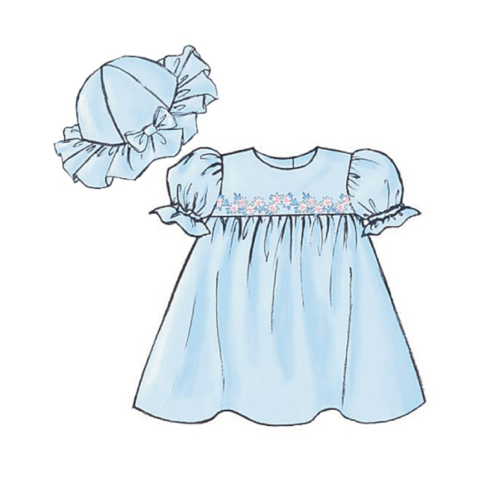 Patron Butterick 4110 combination bébé, one size, en allemand