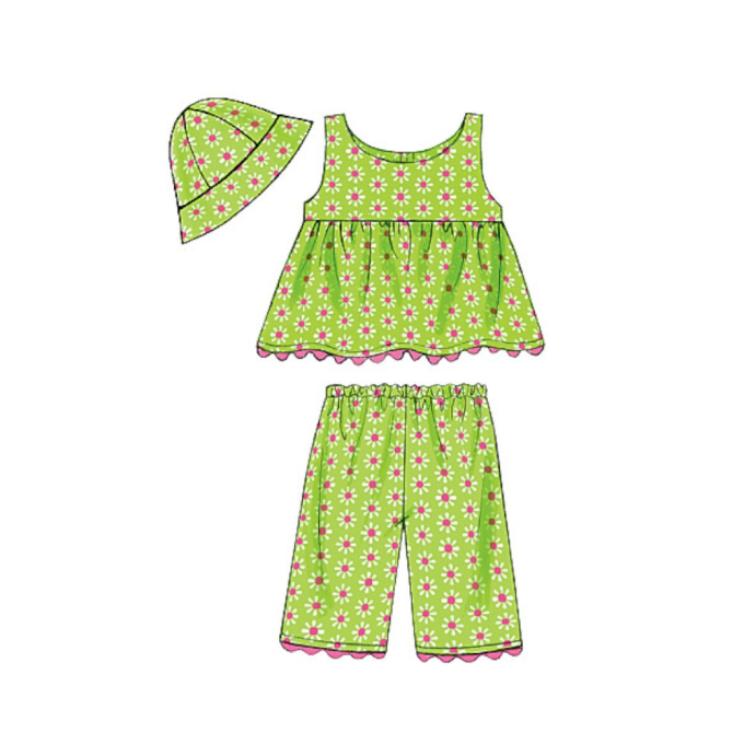 Patron Butterick 5017 combination bébé, onesize, en français