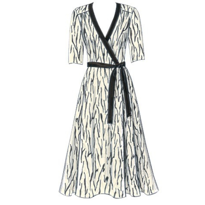 Patron Butterick 5030 robe, taille 34-40, en français
