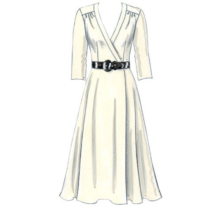 Patron Butterick 5030 robe, taille 34-40, en français