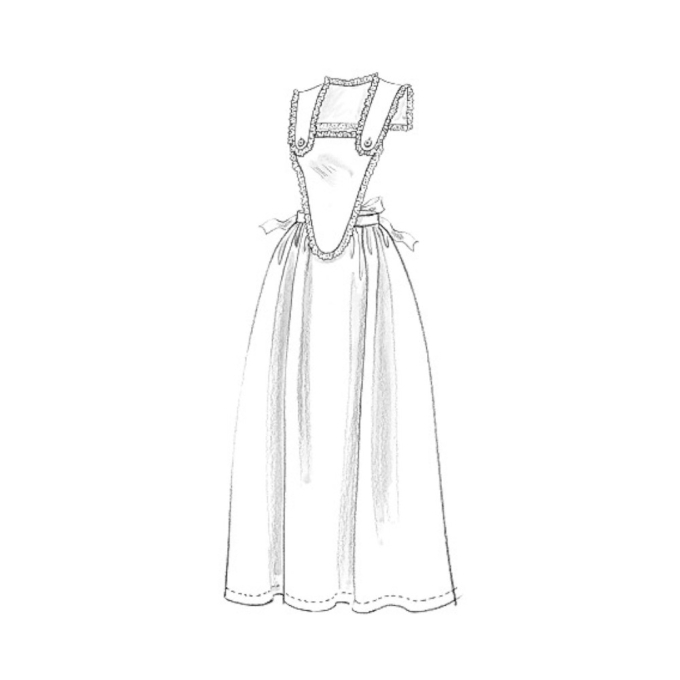 Patron Butterick 5509 combinaison historique, taille 34-44, en français