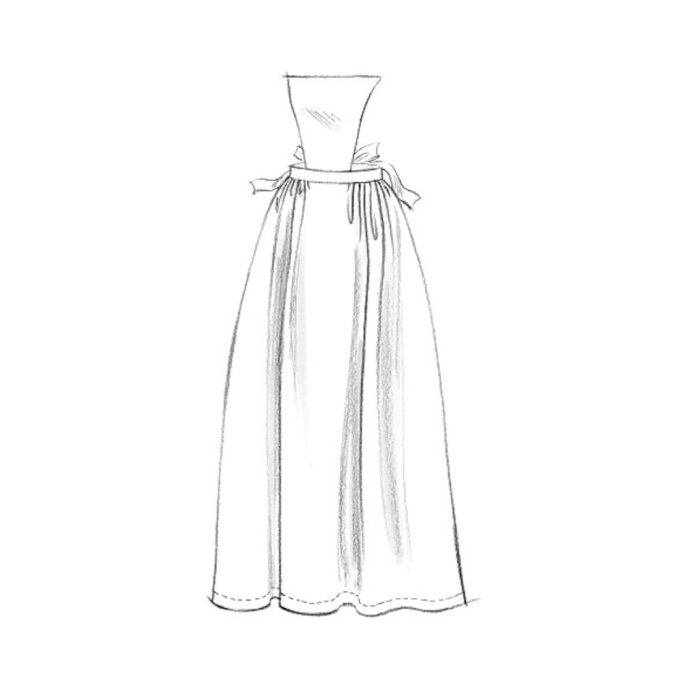 Patron Butterick 5509 combinaison historique, taille 34-44, en français