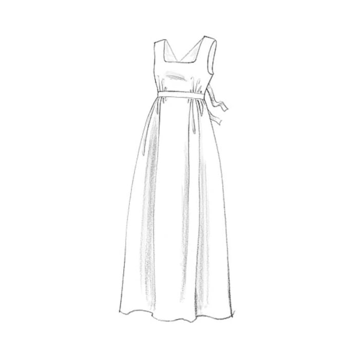 Patron Butterick 5509 combinaison historique, taille 34-44, en français