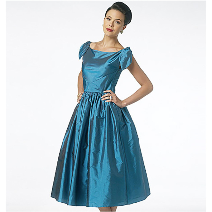 Patron Butterick 5708 robe rétro, taille 40-48, en français