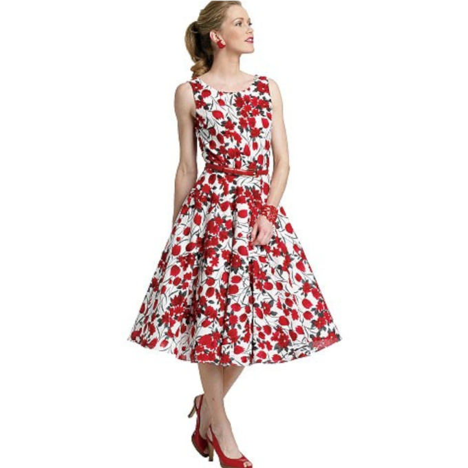 Patron Butterick 5748 robe, taille 32-40, en français