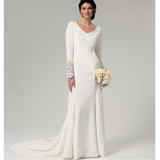 Patron Butterick 5779 robe de mariée, taille 30 - 38, en français