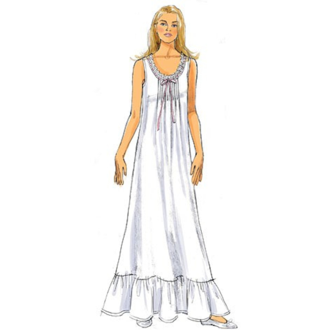 Naaipatroon Butterick 5792 nachkleding, Gr. 32-40, Dui/En/Fr