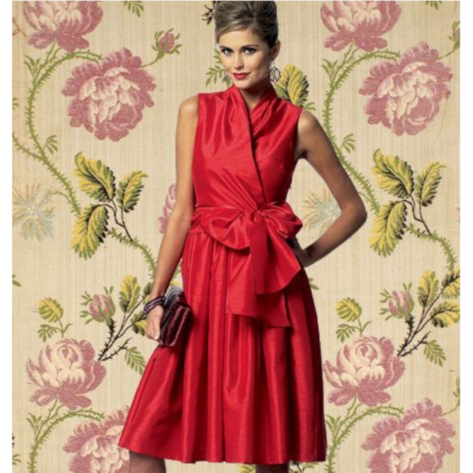 Patron Butterick 5850 robe, taille 34-42, en français