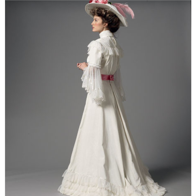 Patron Butterick 5970 robe historique, taille 34-50, en français