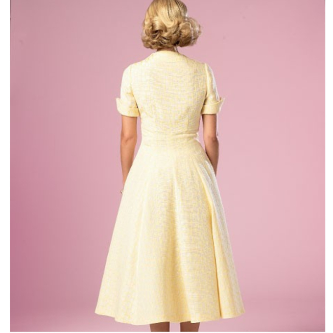 Patron Butterick 6018 robe, taille 32-40, en français