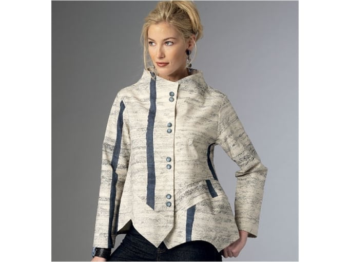 Patron Butterick 6106 veste, taille 44-48, en français