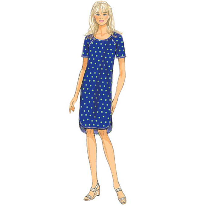 Patron Butterick 6207 robe, taille 32-40, en français