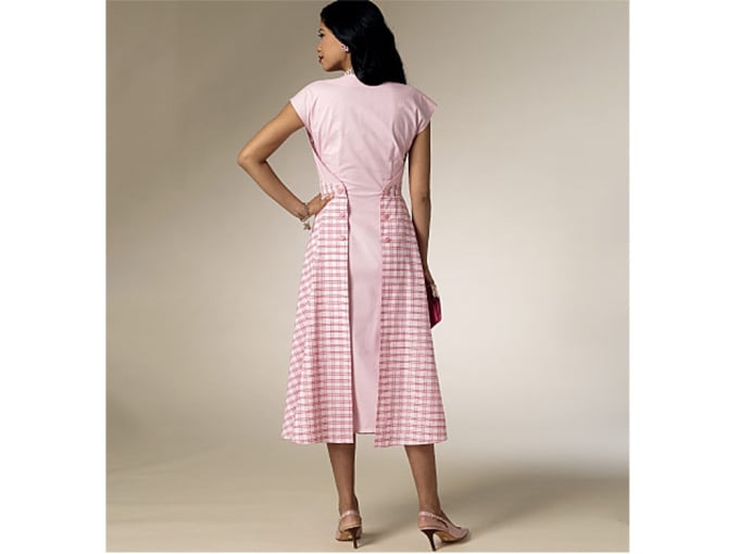 Patron Butterick 6212 robe, en français