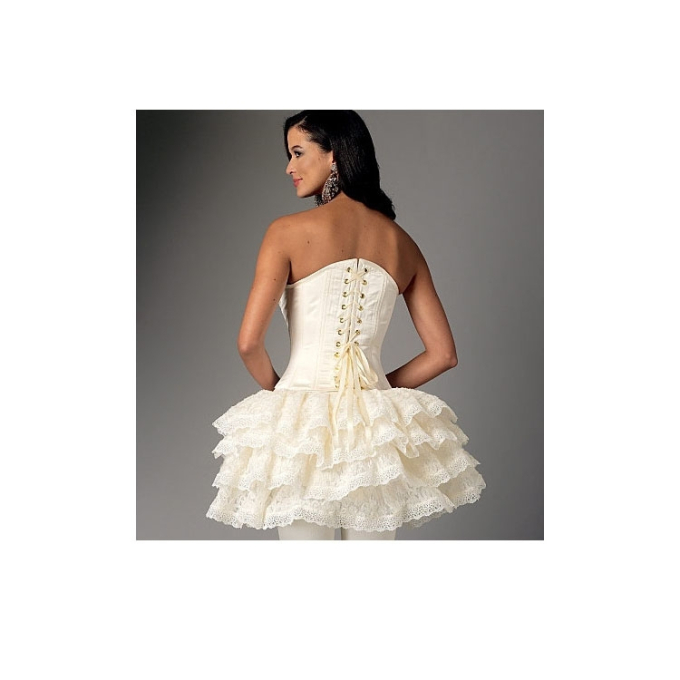 Patron Butterick 6338 sous-vêtement historique, en français