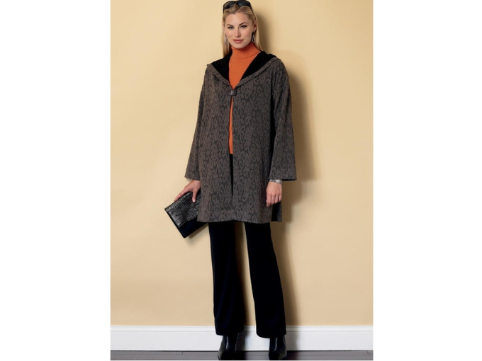Patron Butterick 6394 manteau, taille 32-40, en français