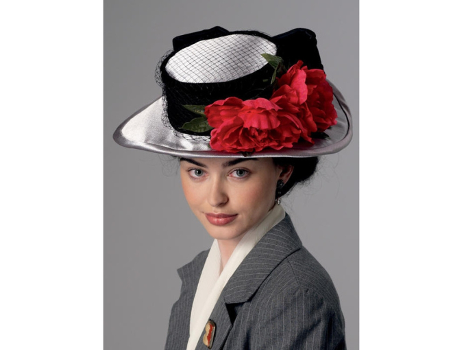 Patron Butterick 6397 chapeaux dames, en français