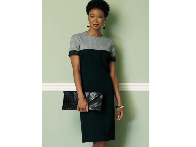 Patron Butterick 6410 robe, taille 32-40, en français