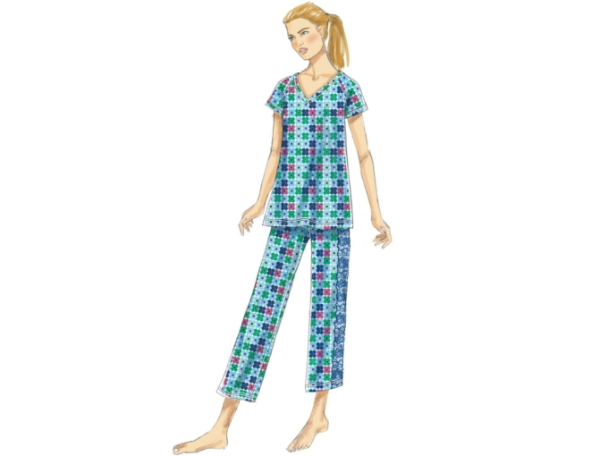 Naaipatroon Butterick 6428 damescombi, maat 32-40, Dui/En/Fr