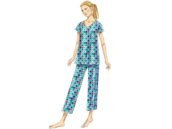 Naaipatroon Butterick 6428 damescombi, maat 42-50, Dui/En/Fr