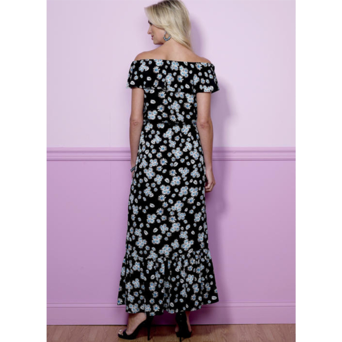 Patron Butterick 6451 robe, taille 32-40, en français