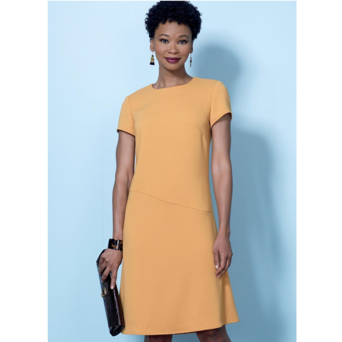 Patron Butterick 6480 robe, taille 40-48, en français