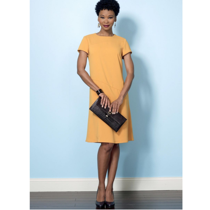 Patron Butterick 6480 robe, taille 40-48, en français